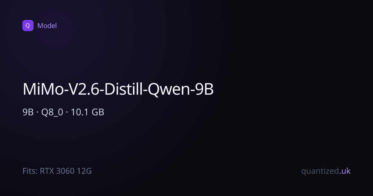 Model: MiMo-V2.6-Distill-Qwen-9B